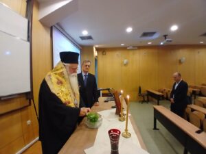 Αγιασμός υποδοχής πρωτοετών φοιτητών στη Γεωπονική Σχολή του Πανεπιστημίου Θεσσαλίας