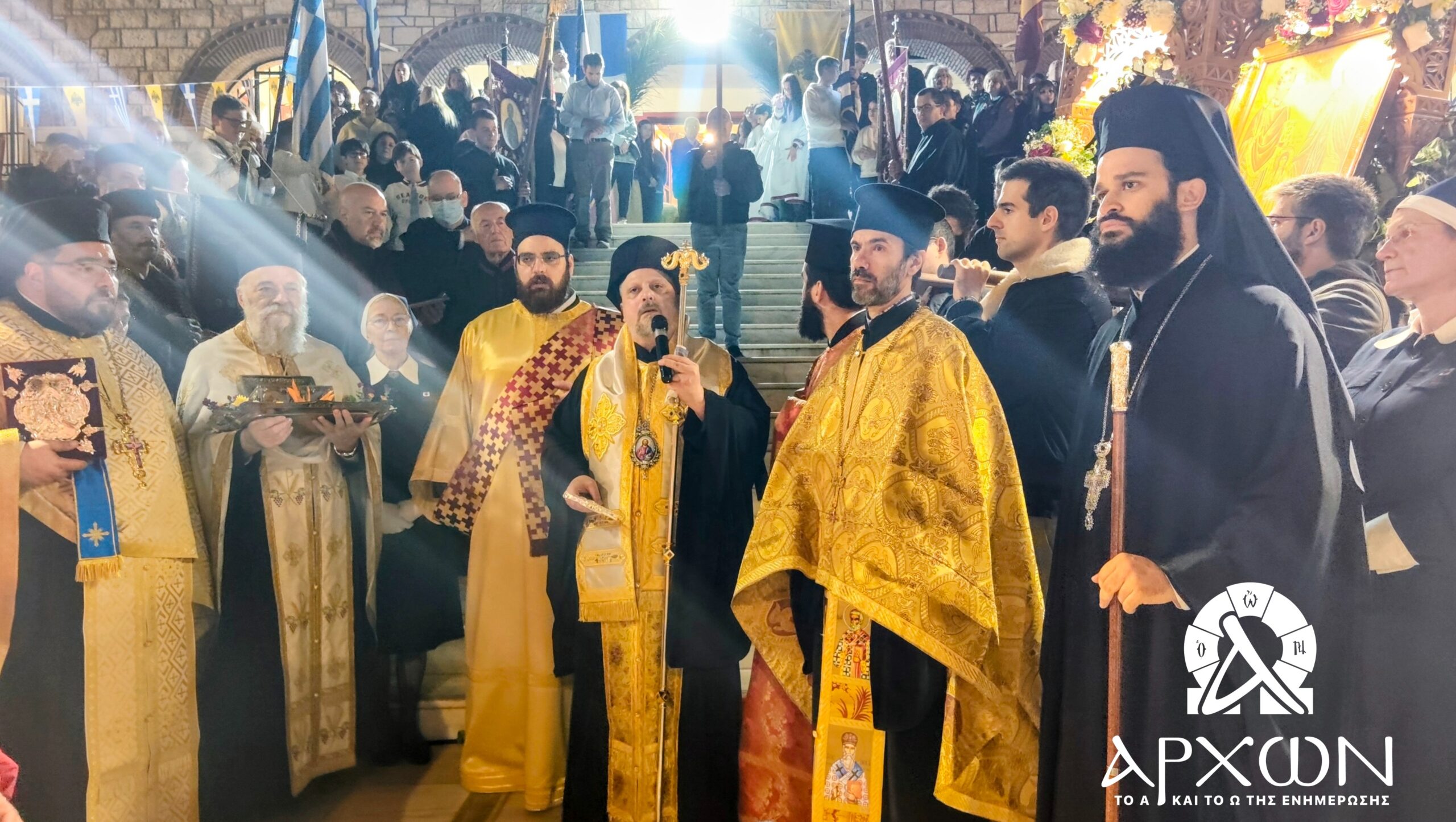 Λιτάνευση Ι. Λειψάνων Αγ. Ραφαήλ, Νικολάου και Ειρήνης στα Άνω Πατήσια