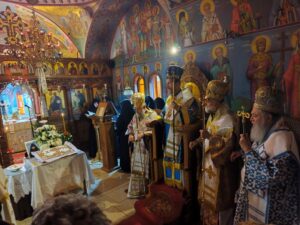 Αρχιερατικό Μνημόσυνο της Γερόντισσας Χρυσοβαλάντης