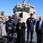 Ο Μητροπολίτης Μάνης στον Ναύσταθμο Σαλαμίνας
