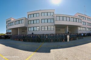Ο Μητροπολίτης Βεροίας στην τελετή απονομής πτυχίων στη Σχολή Αστυφυλάκων Ναούσης