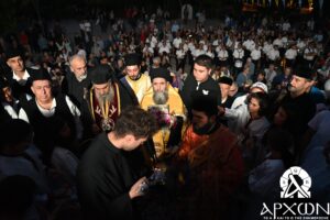 Υποδοχή Ι. Λειψάνων από την Μυτιλήνη στον Άγιο Ανδρέα Άνω Πατησίων