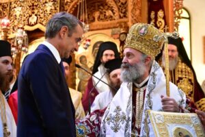 Ο Αρχιεπίσκοπος Αυστραλίας συνεχάρη τον Πρωθυπουργό της Ελλάδος