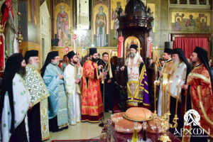Πανηγυρικός Εσπερινός στον Ι. Ναό Ευαγγελιστού Λουκά Πατησίων