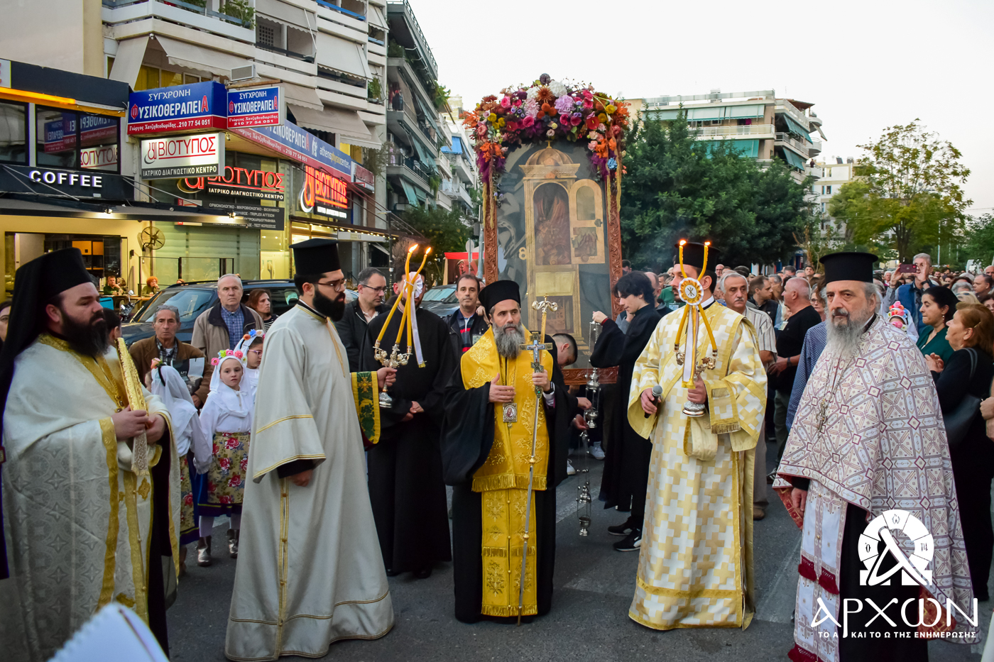 Μεθέορτος Εσπερινός και Λιτανεία στον Ι. Ν. Αγίου Γερασίμου Άνω Ιλισίων