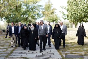 Στη Μονή Ευαγγελισμού της Θεοτόκου στην Ορμύλια ο Πρωθυπουργός